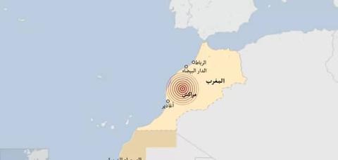 زلزال المغرب اليوم مئات القتلى في أقوى زلزال