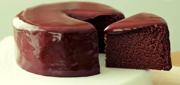 طريقة عمل الكيكة بالشوكولاته